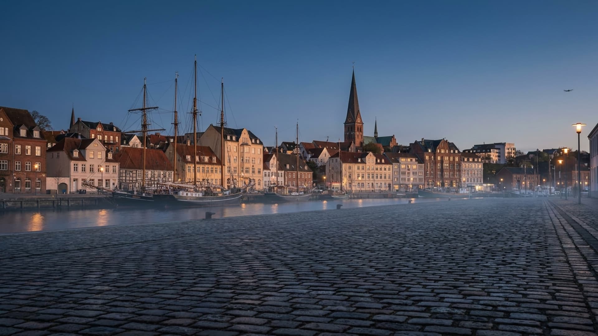 Privatjet in Flensburg-Schäferhaus
