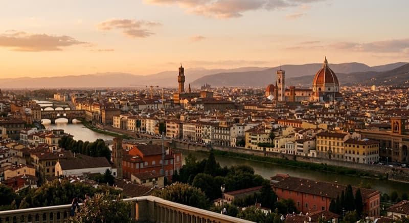 Jet privado a Florencia