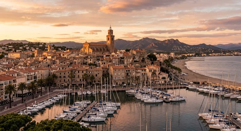 Private jet charter from Frejus