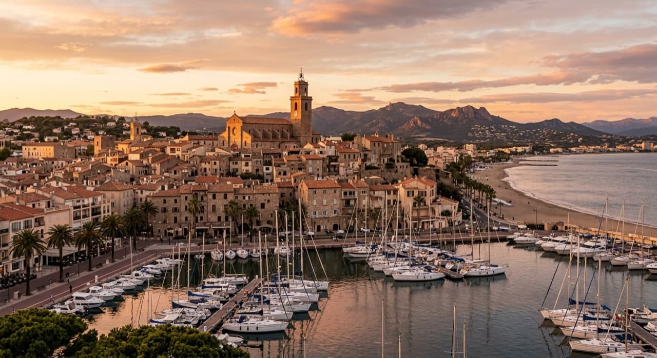 Privatjet in Fréjus