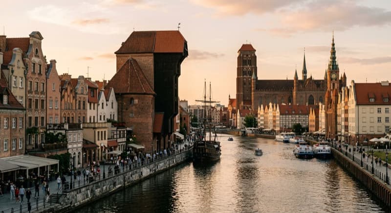 Private jet to Gdansk