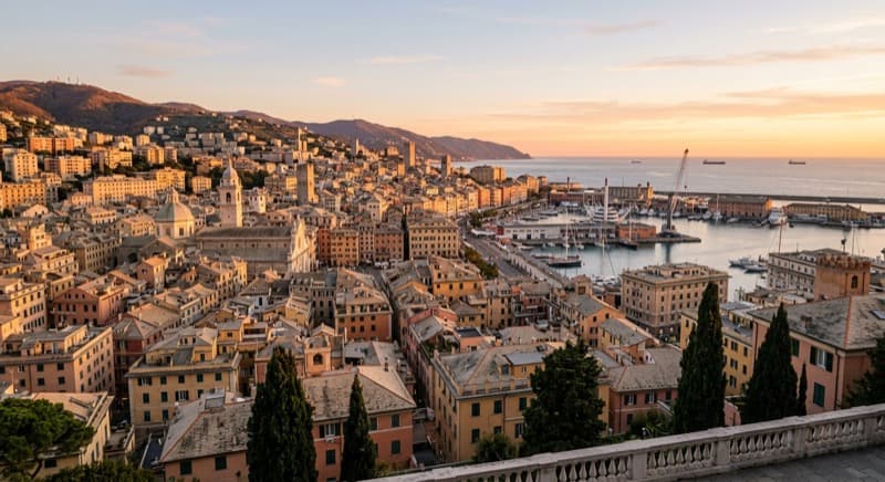 Privatjet nach Genoa