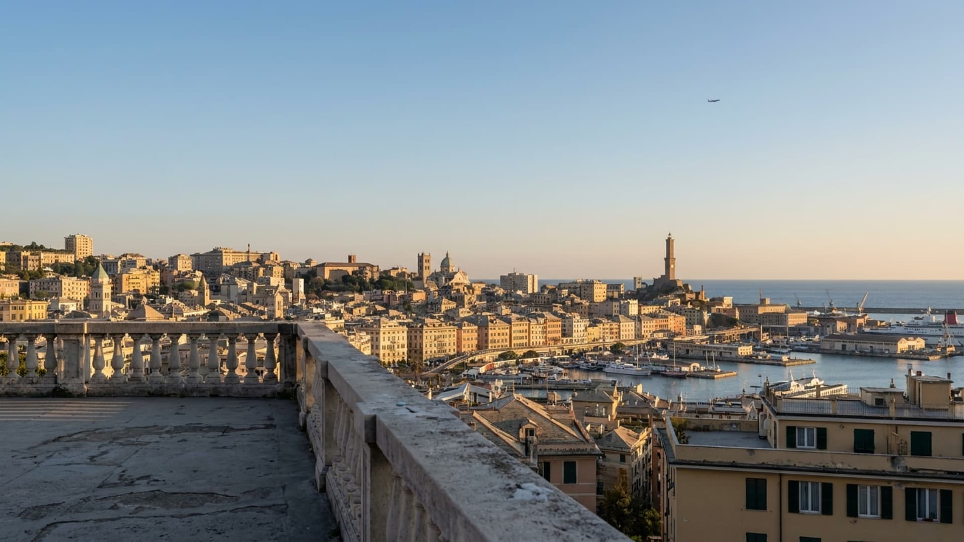 Genoa private jet aviation hub