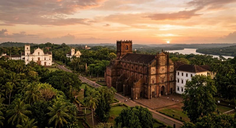 Private jet charter from Goa