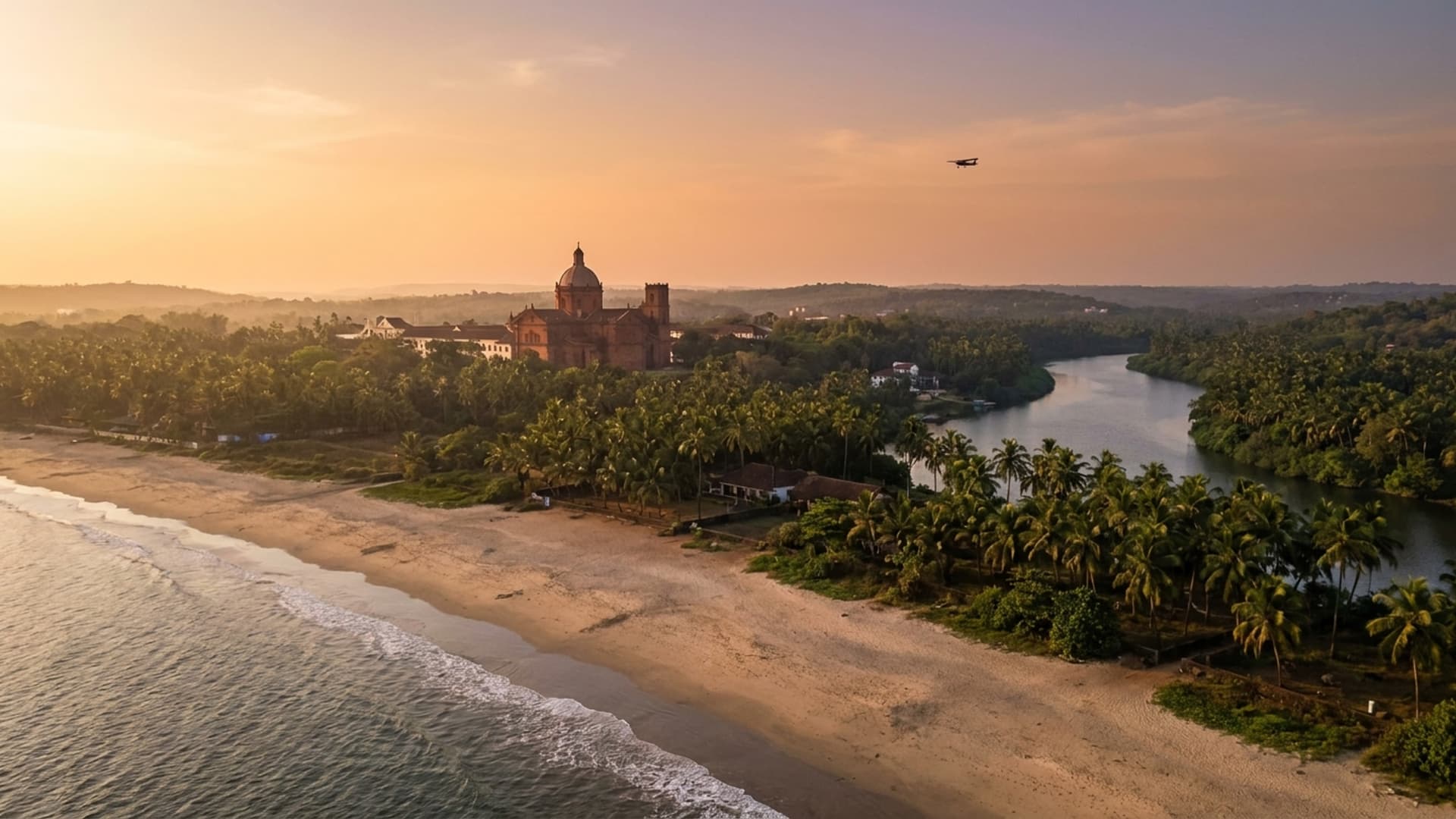 Privatjet in Goa