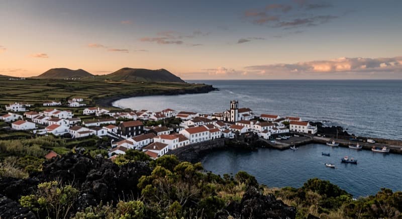 Private jet charter from Graciosa Island