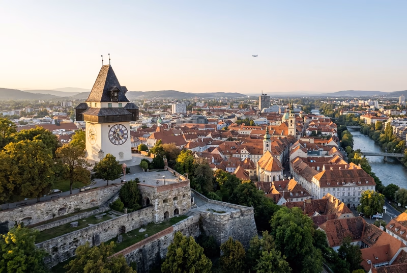 Jet privé vers Graz