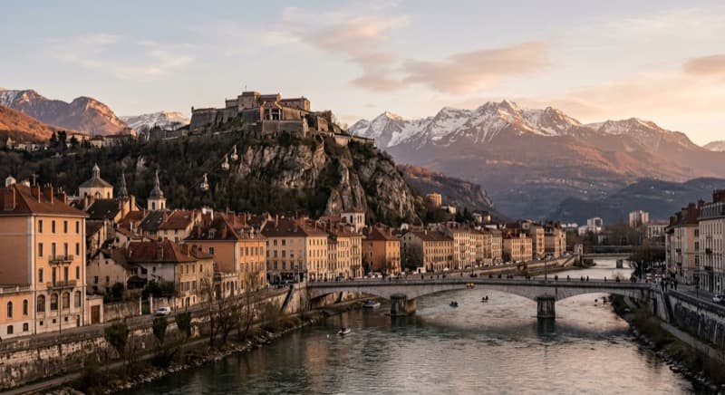 Private jet charter from Grenoble