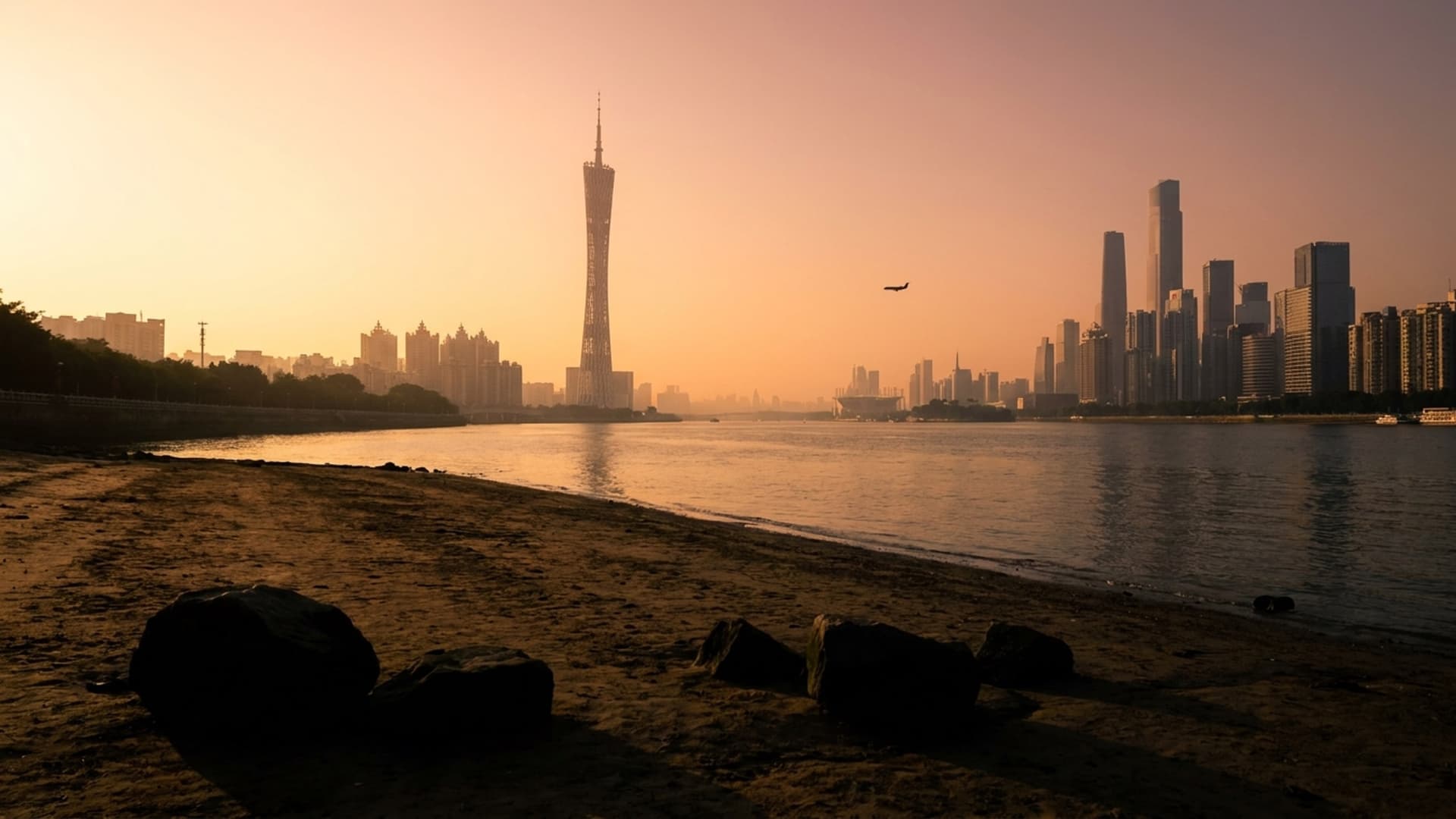 Privatjet in Guangzhou Baiyun