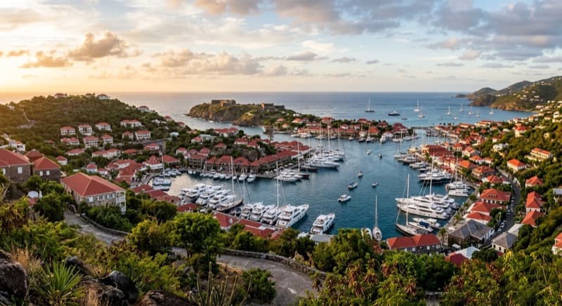 Jet privado hacia Gustavia — reserva tu vuelo