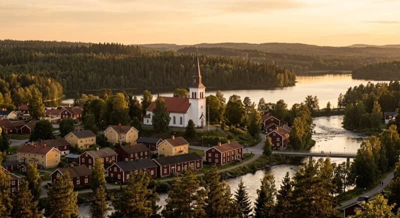 Private jet charter from Hagfors