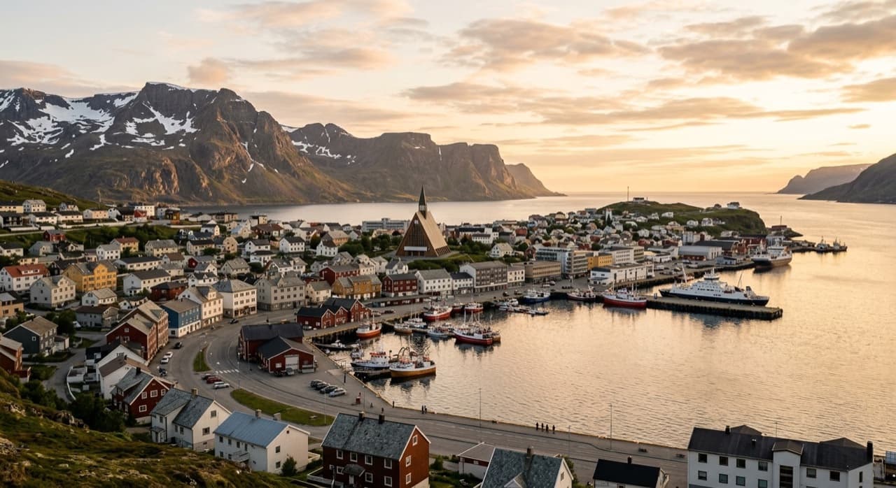 Private jet charter to Hammerfest