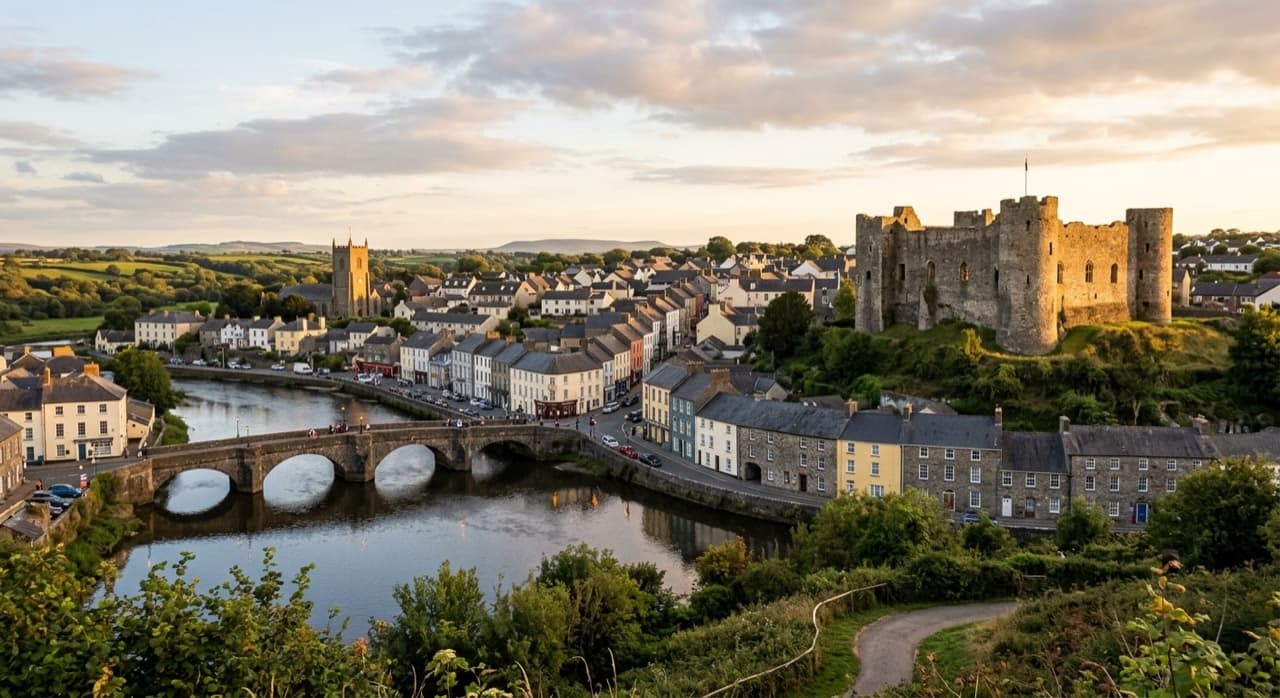 Privatjet in Haverfordwest