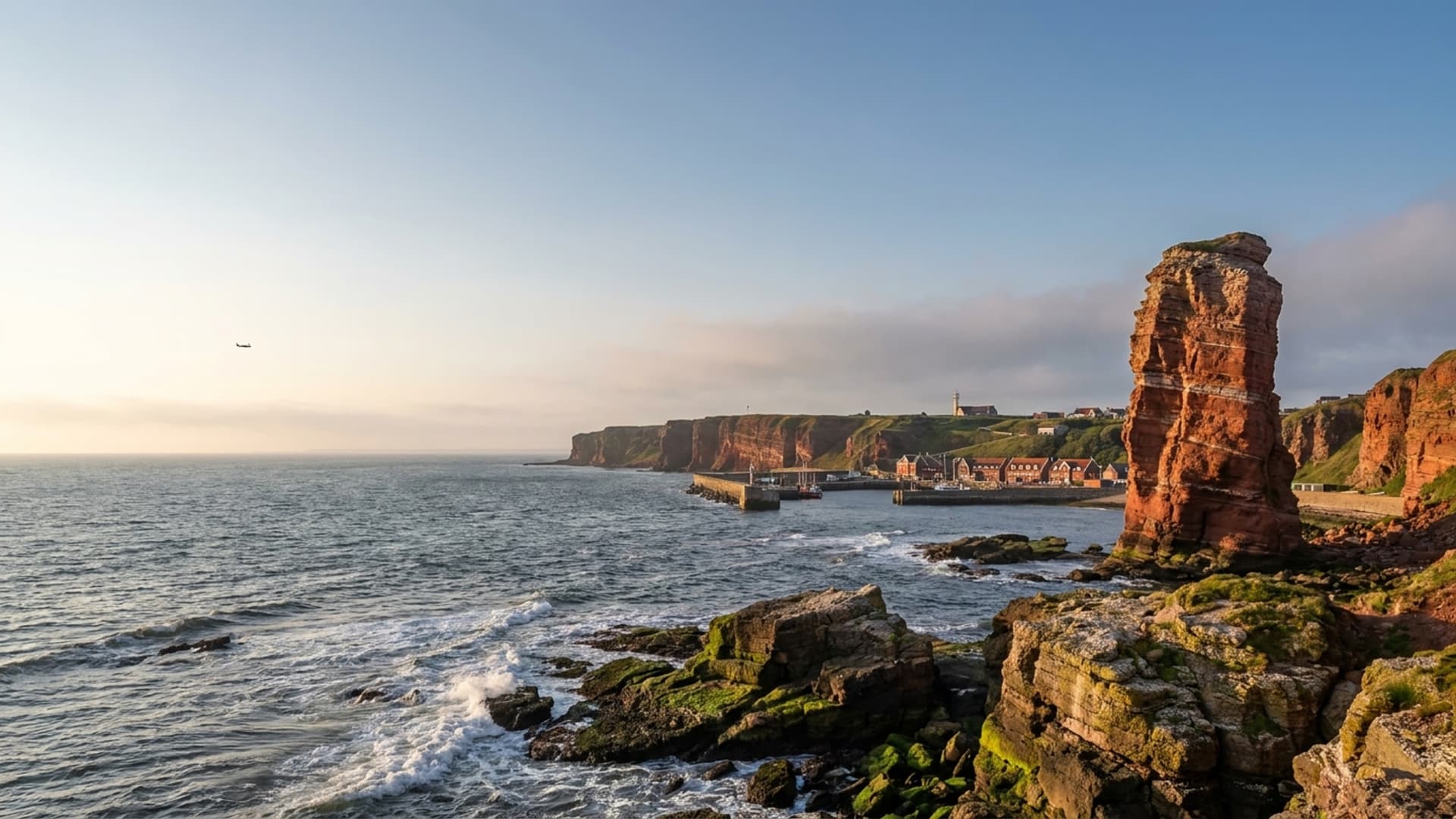 Helgoland private jet aviation hub