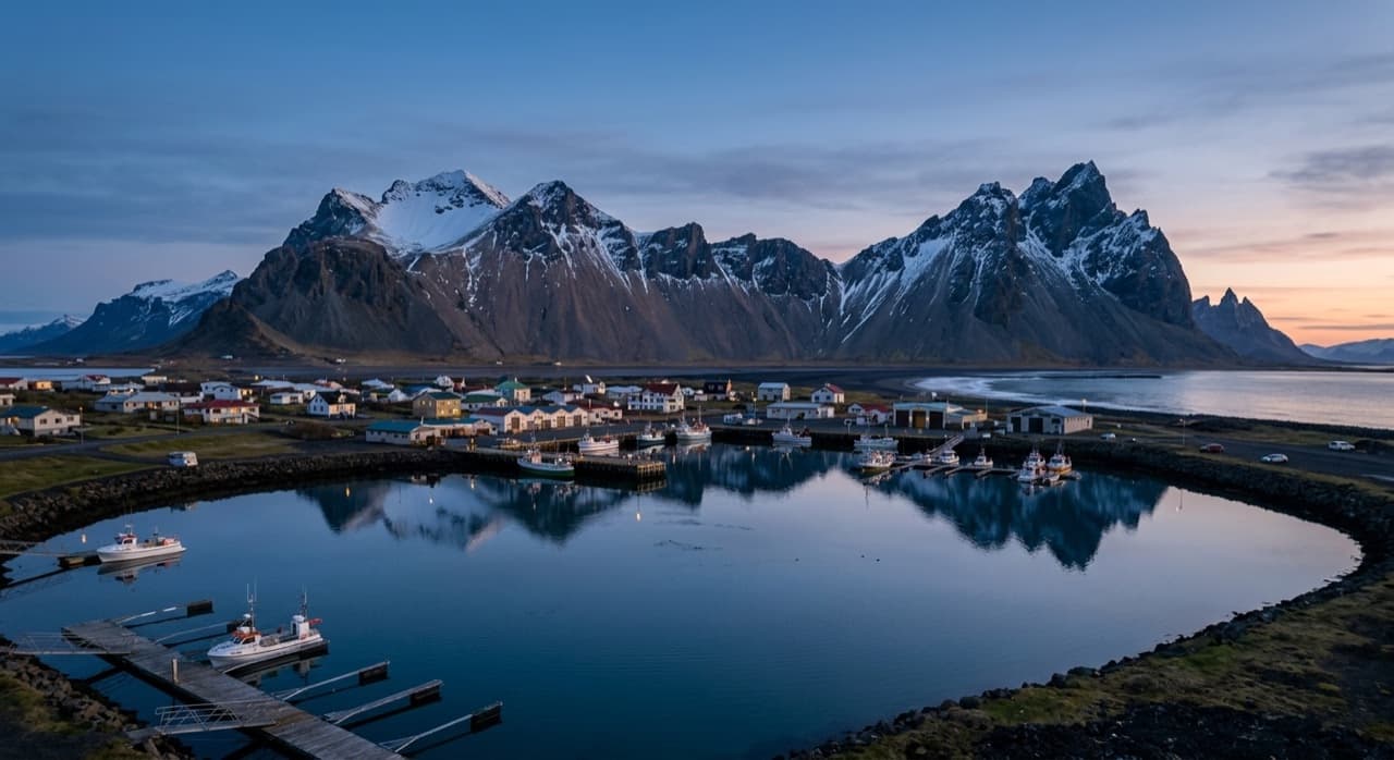 Private jet charter to Hornafjörður