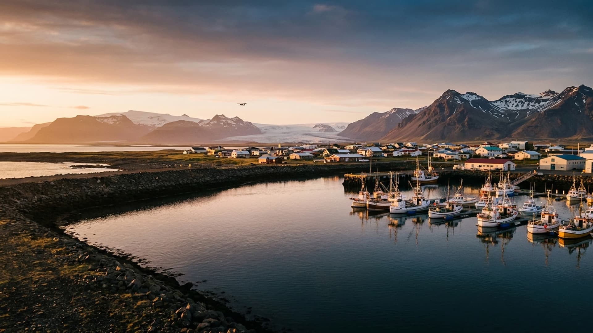 Privatjet in Hofn–Hornafjörður