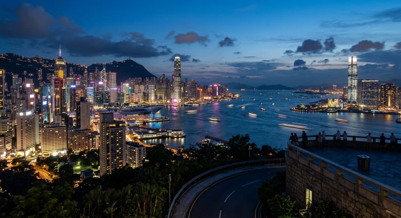 Private jet charter to Hong Kong Intl