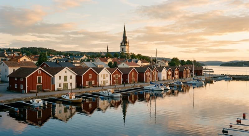 Private jet charter from Hudiksvall