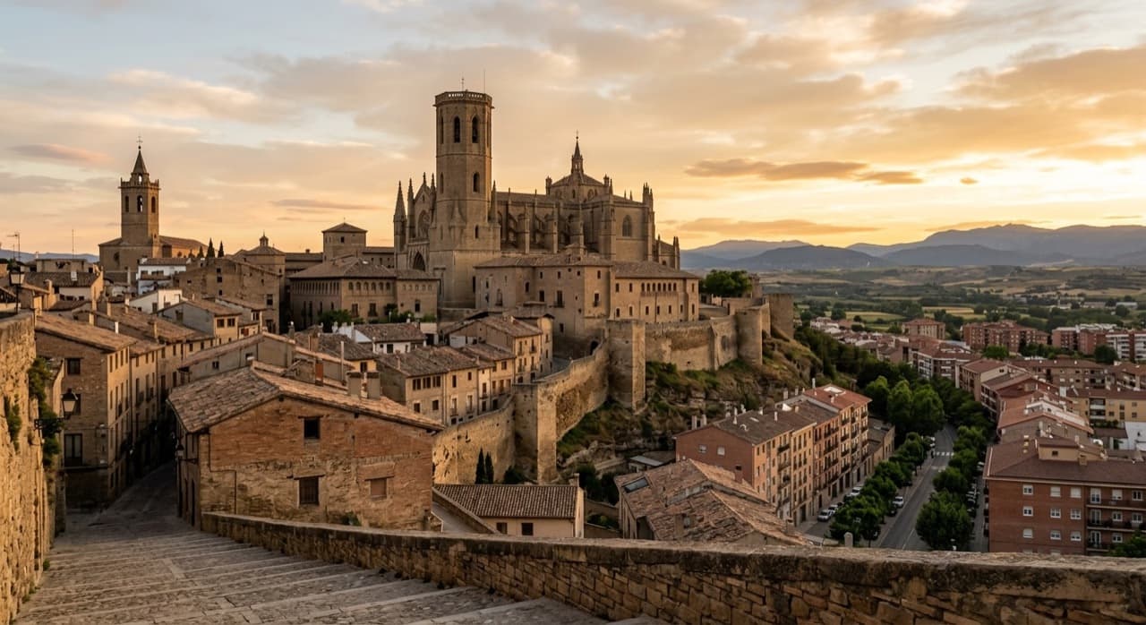 Private jet charter to Huesca/Pirineos