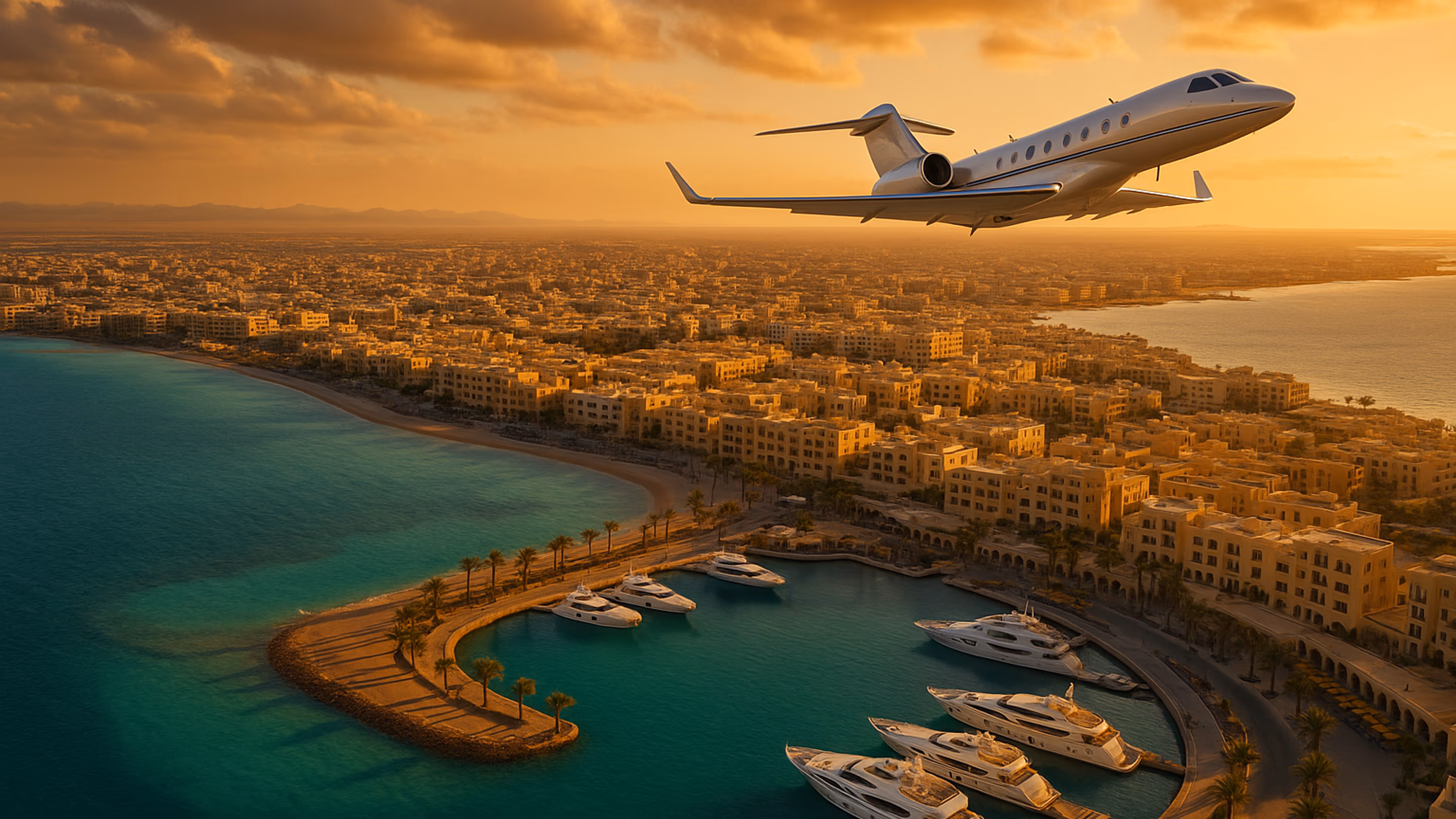 Hurghada Privatjet-Luftfahrt-Hub