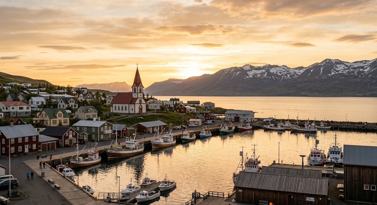 Husavik private jet aviation hub