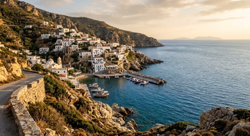Private jet charter from Ikaria