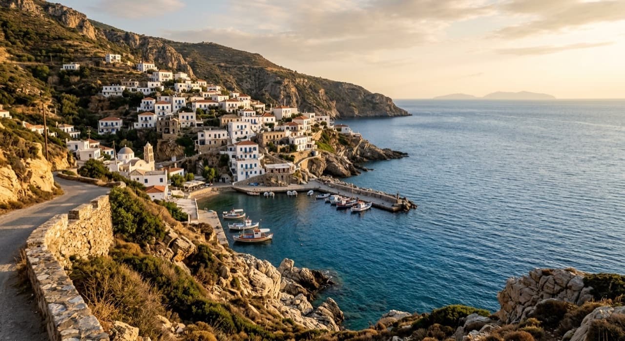 Private jet charter to Ikaria