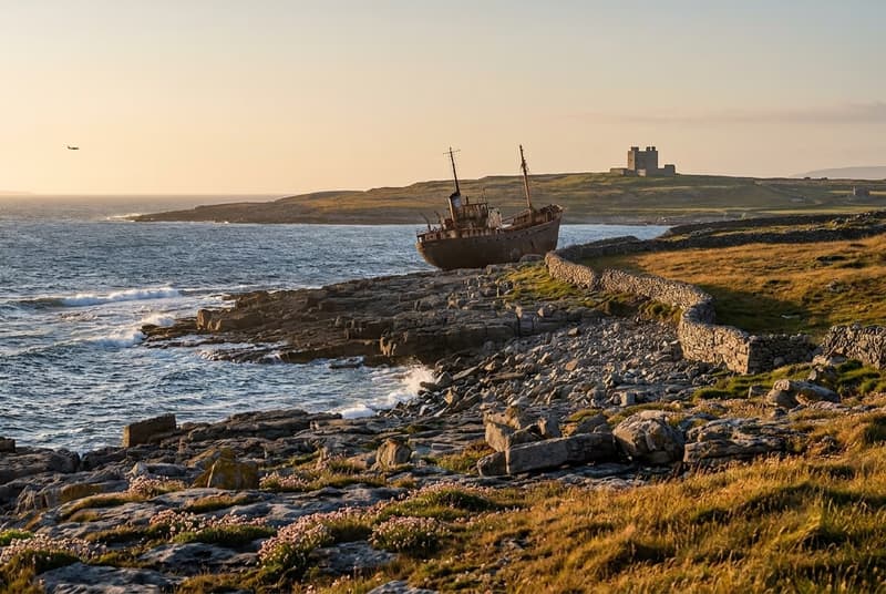 Jet privado a Inisheer