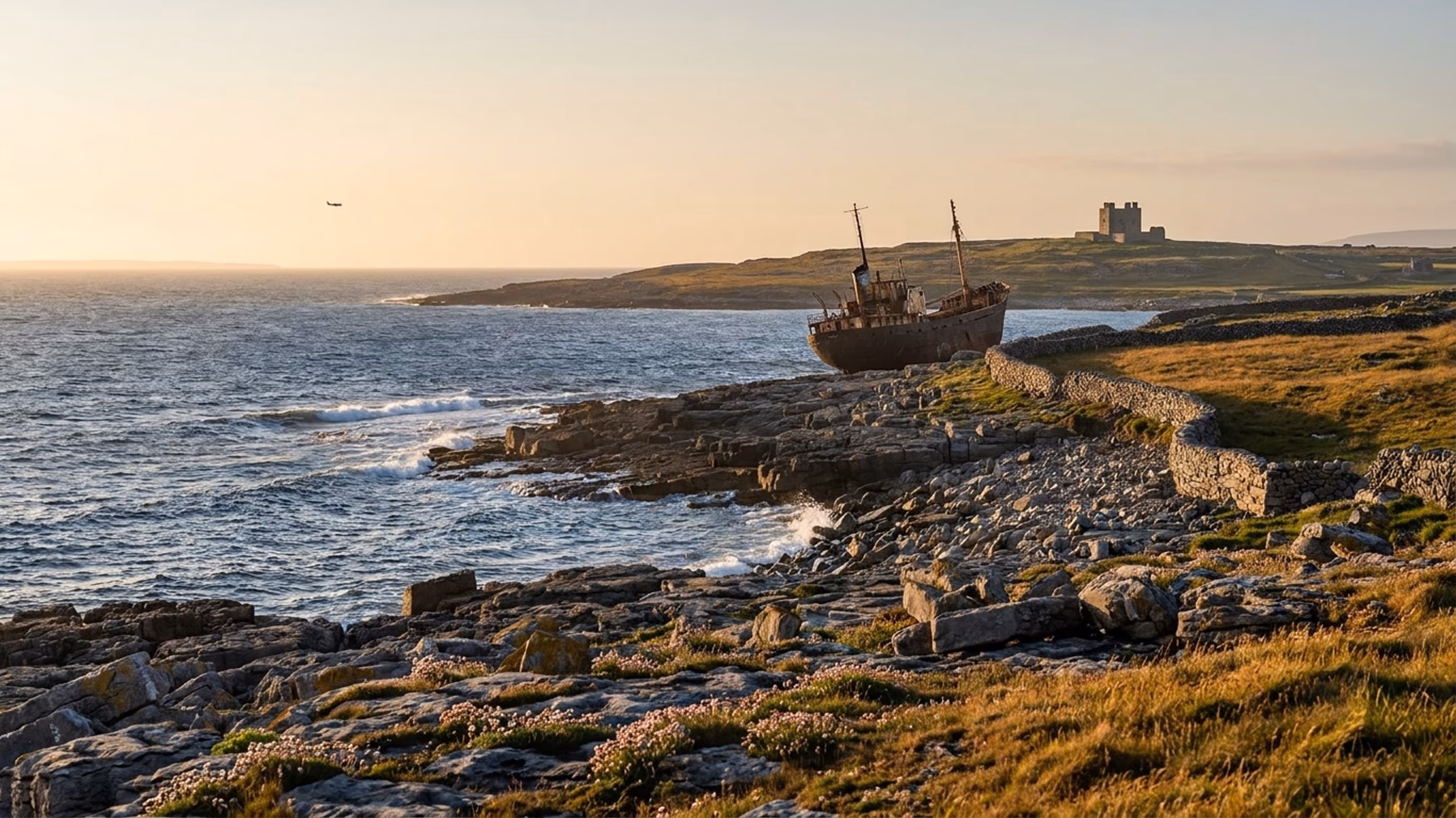 Privatjet in Inisheer
