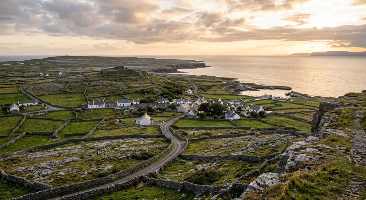 Inishmaan Privatjet-Luftfahrt-Hub