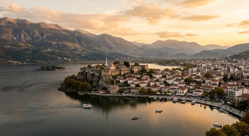 Private jet charter from Ioannina