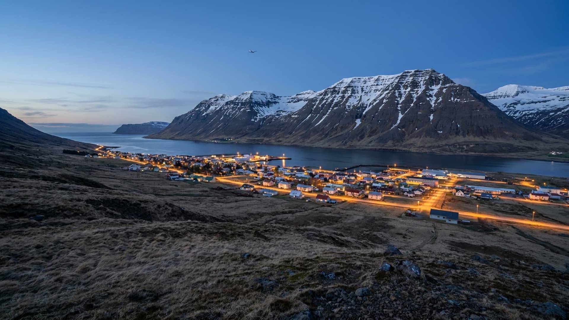 Privatjet in Isafjordur–Ísafjörður