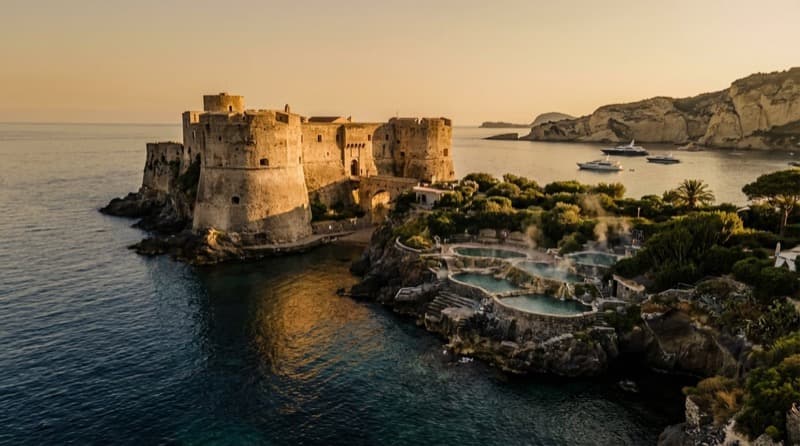 Private jet charter from Ischia