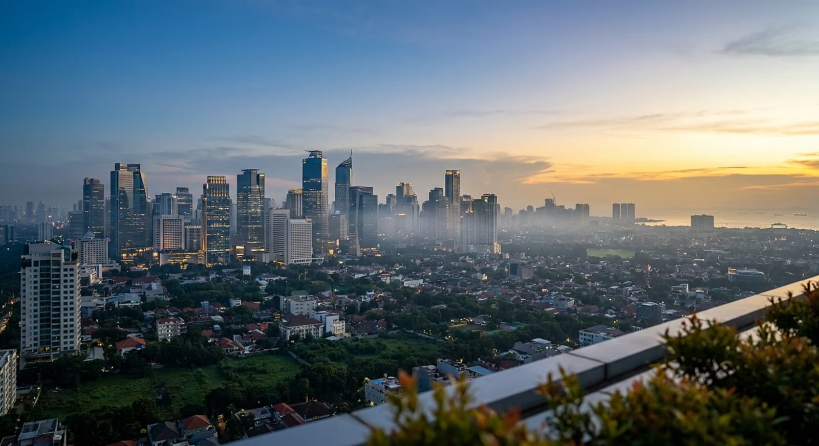 Privatjet nach Jakarta