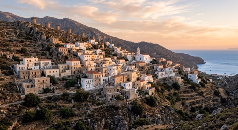 Jet privé sur le tarmac à Karpathos
