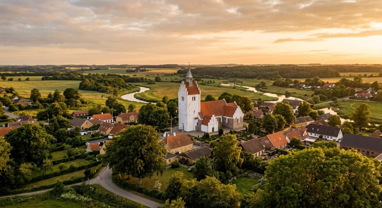 Privatjet in Karup