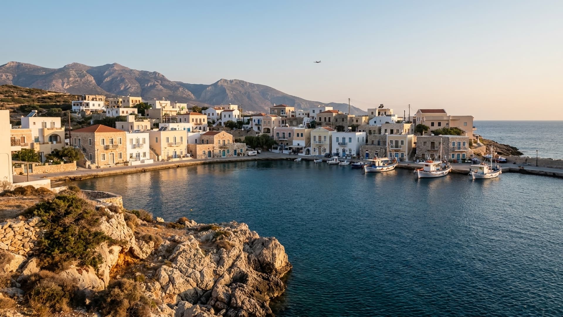 Privatjet in Kasos