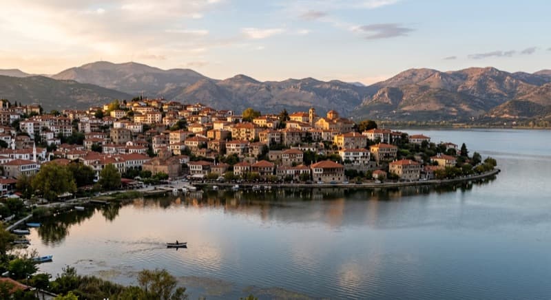 Private jet charter to Kastoria