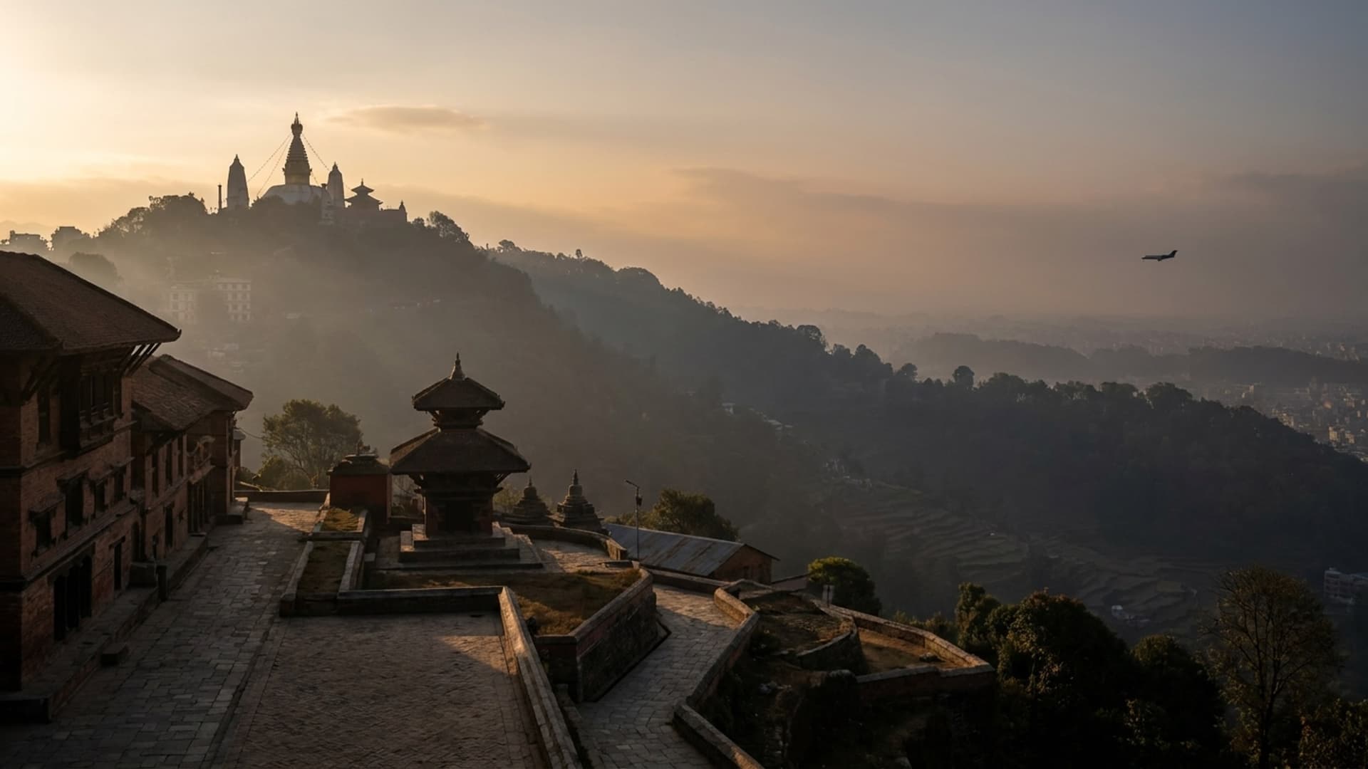 Privatjet in Kathmandu–Tribhuvan