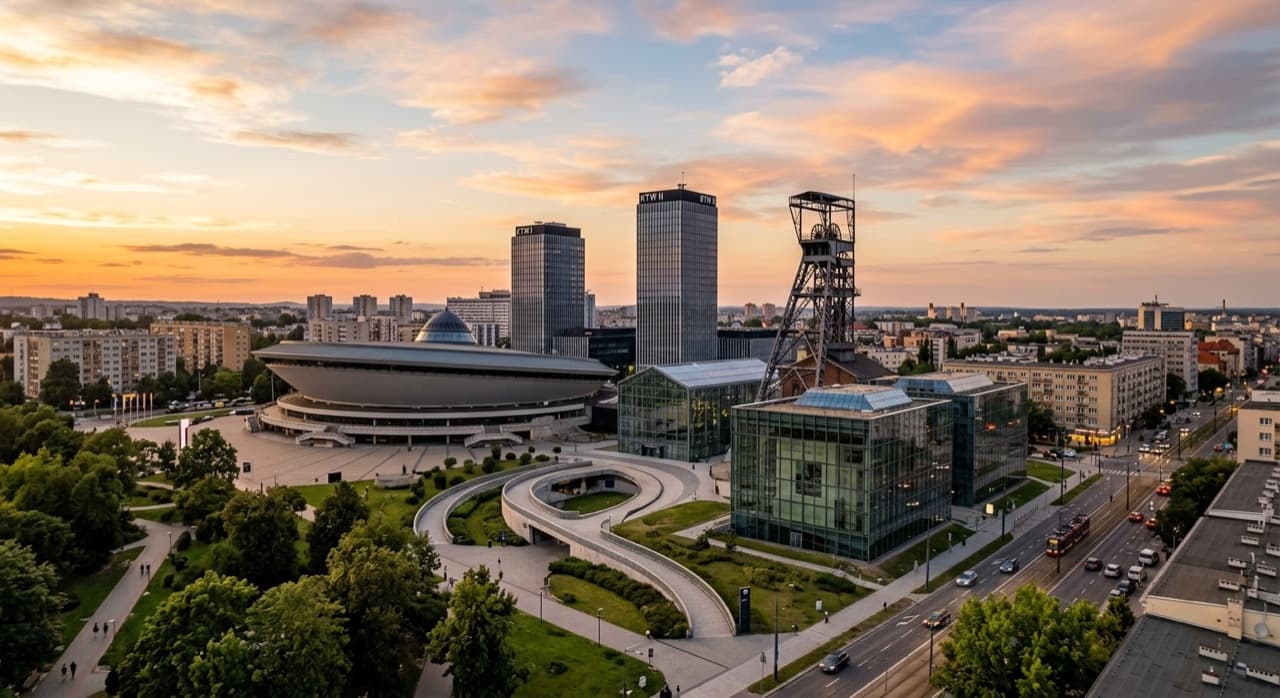 Privatjet in Katowice
