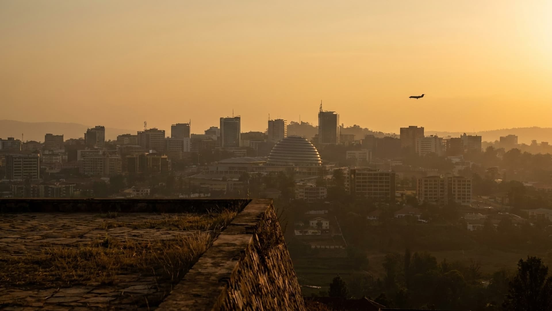 Privatjet in Kigali