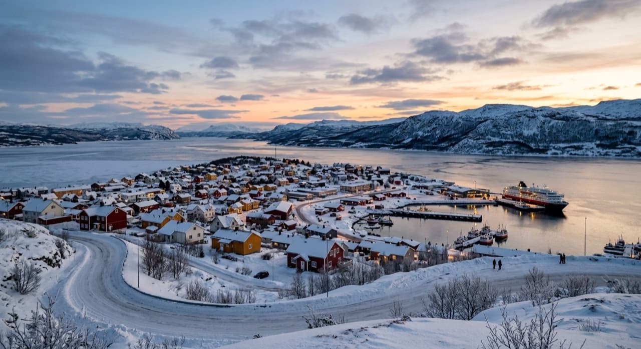 Kirkenes Privatjet-Luftfahrt-Hub
