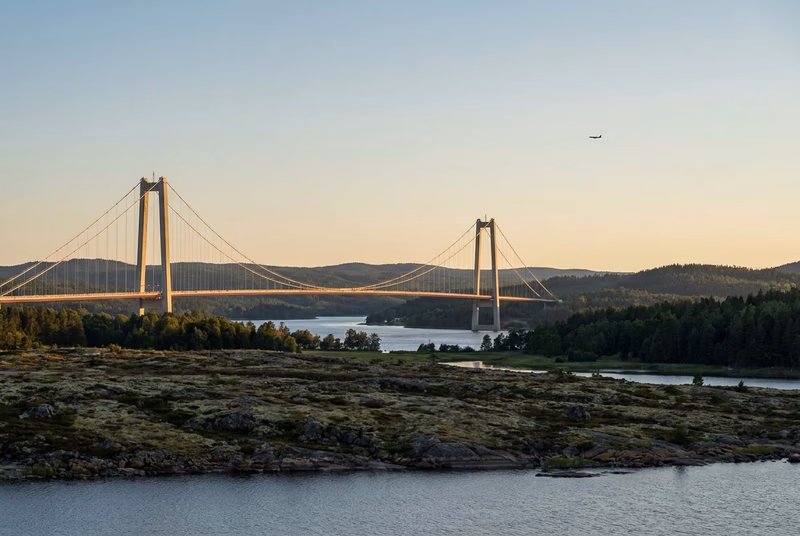 Jet privé sur le tarmac à Kramfors