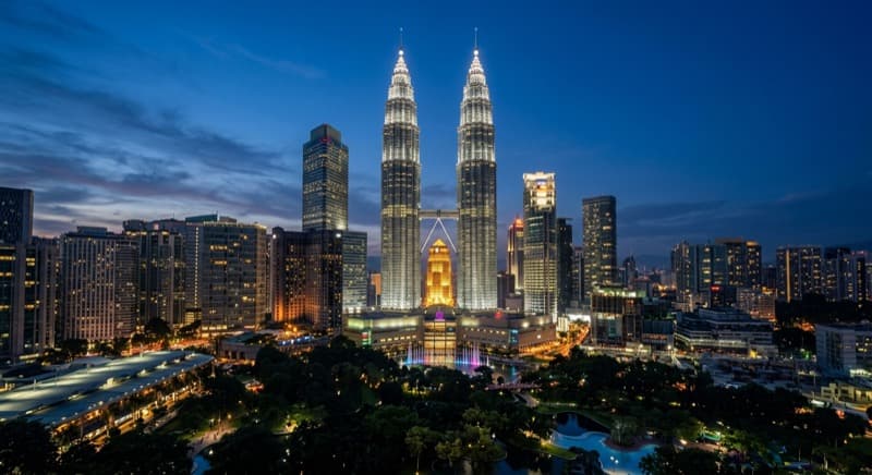 Charter jet privé Kuala Lumpur vers Hong Kong