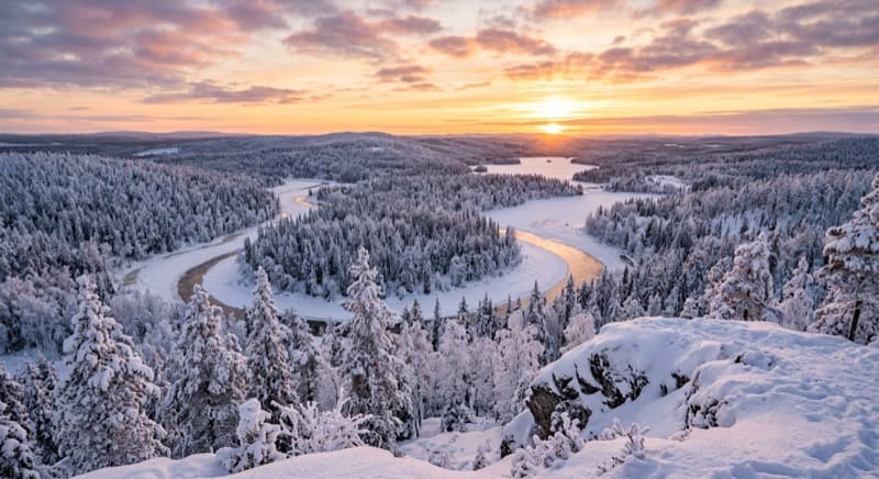 Private jet charter from Kuusamo