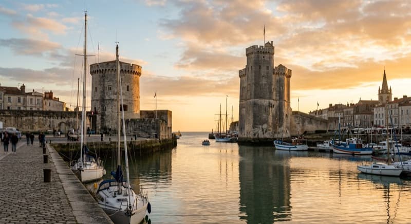 Jet privato sul piazzale a La Rochelle