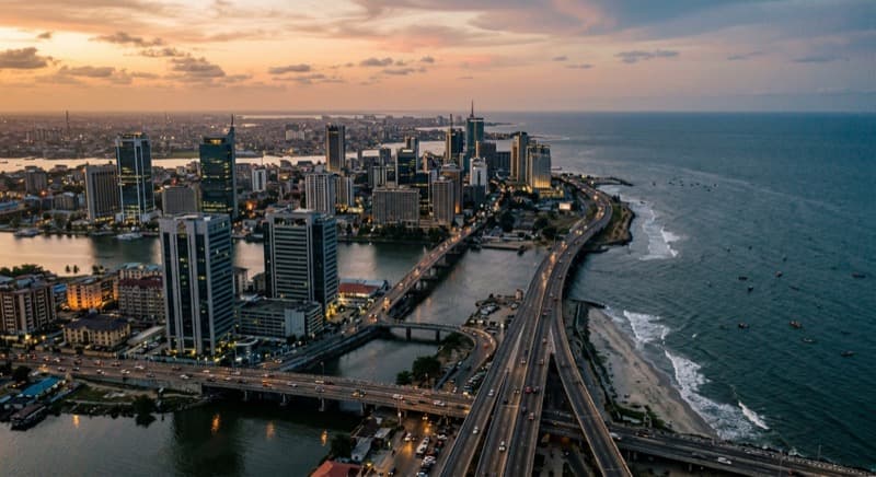 Charter jet privé Lagos vers Londres