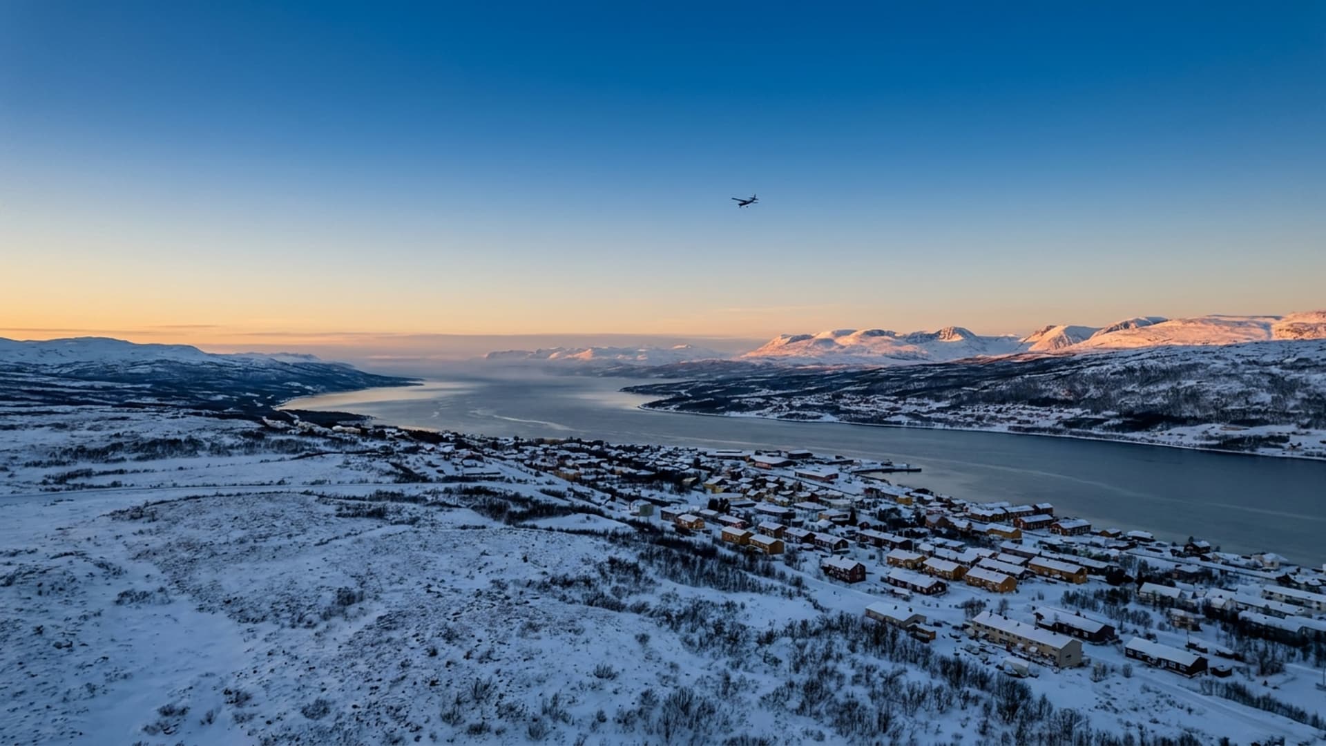 Privatjet in Lakselv–Banak