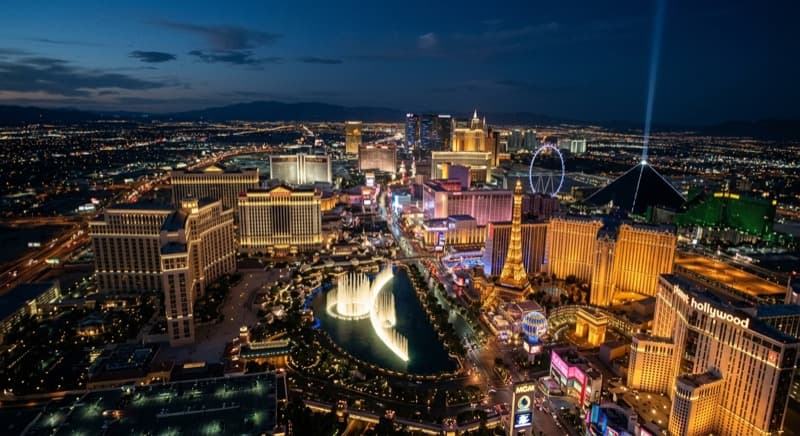 Private jet charter to Las Vegas — fly from Los Angeles