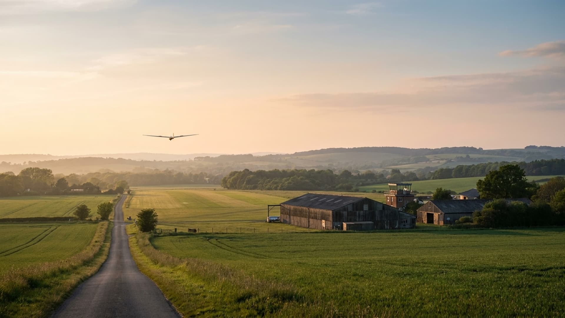 Privatjet in Lasham